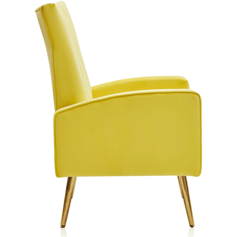 Bells Wing Back Chair - Teak Inside