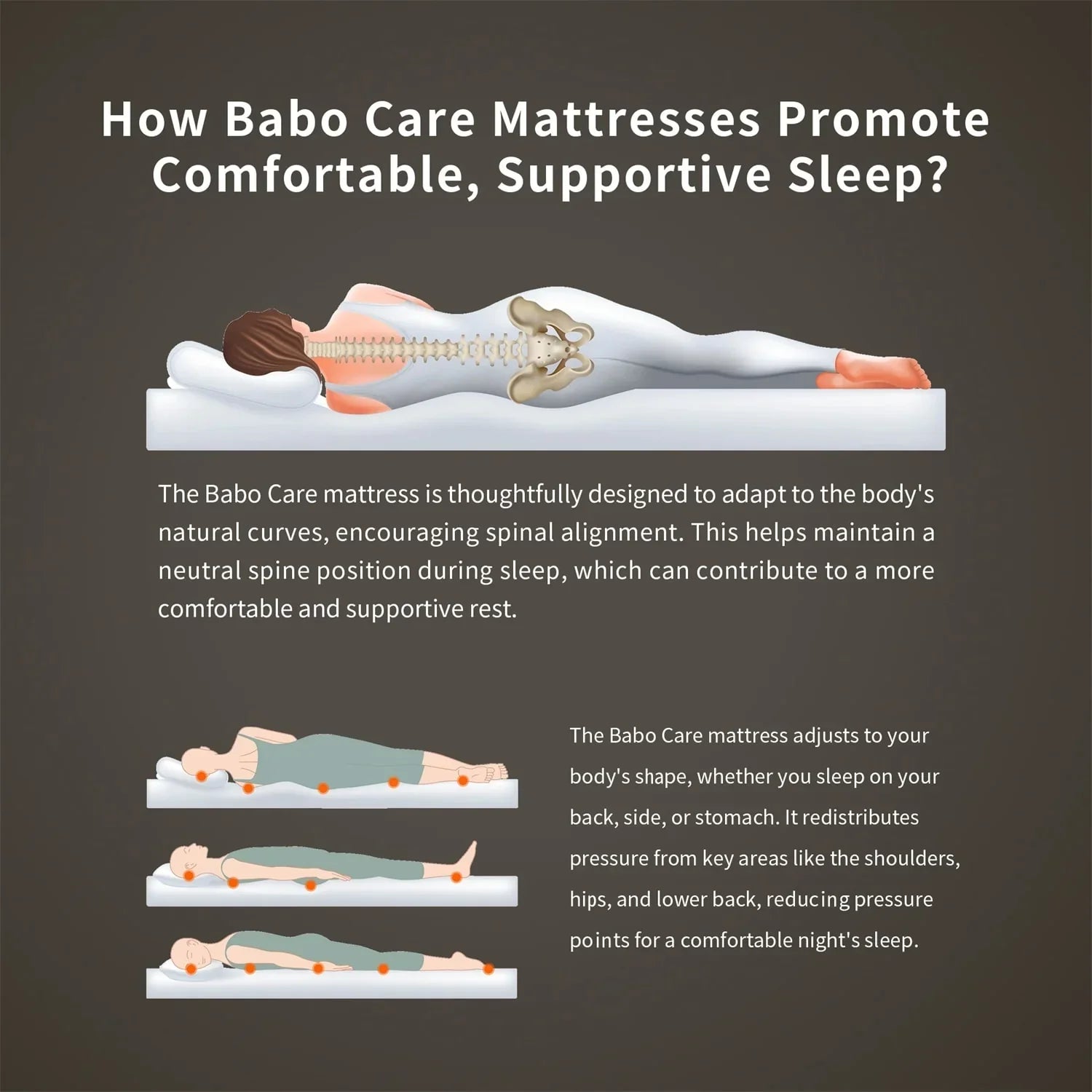 Coil Spring Mattress By Teak Inside - 8 Inches