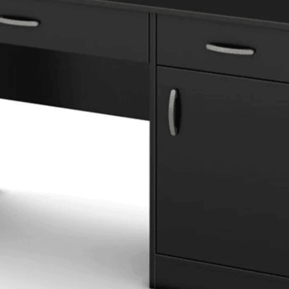 Duxon Study Table in Wenge Color - Teak Inside