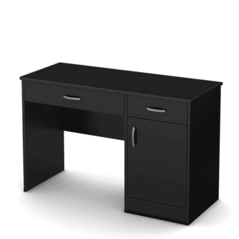 Duxon Study Table in Wenge Color - Teak Inside