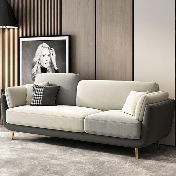Bubbly Premium Sofa Set in Suede