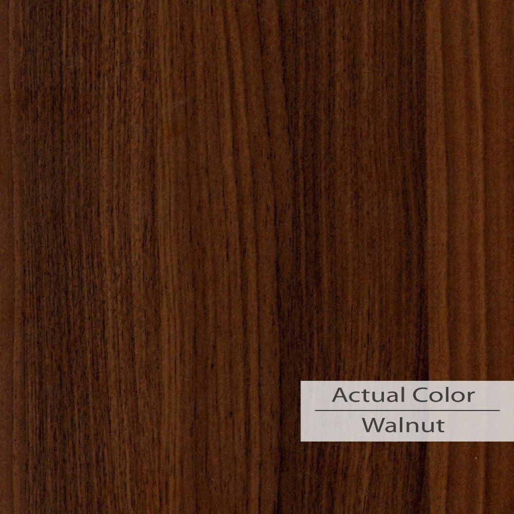 Clove Study Table in Walnut Colour - Teak Inside