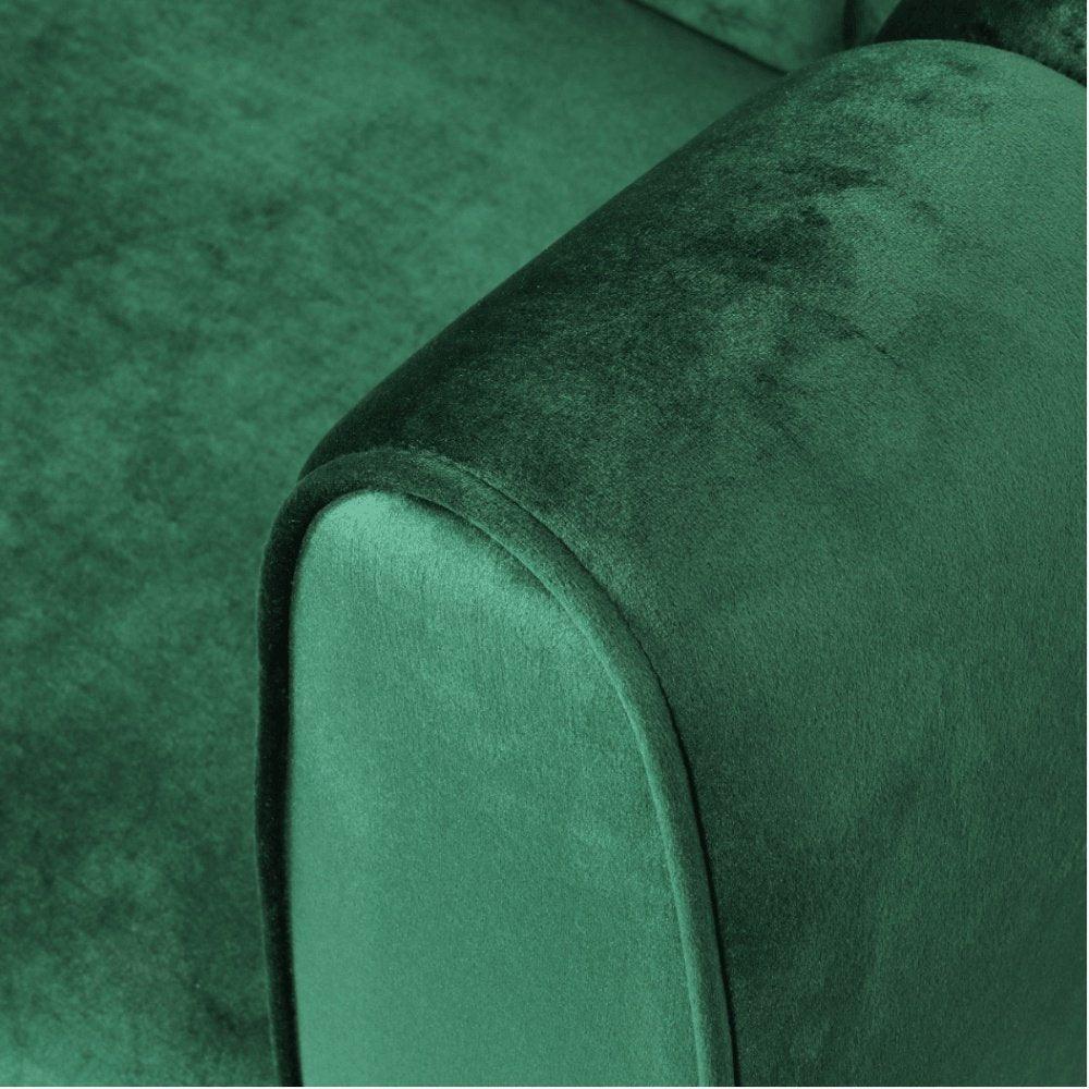 Bobran Modern Suede Sofa Sets - Teak Inside