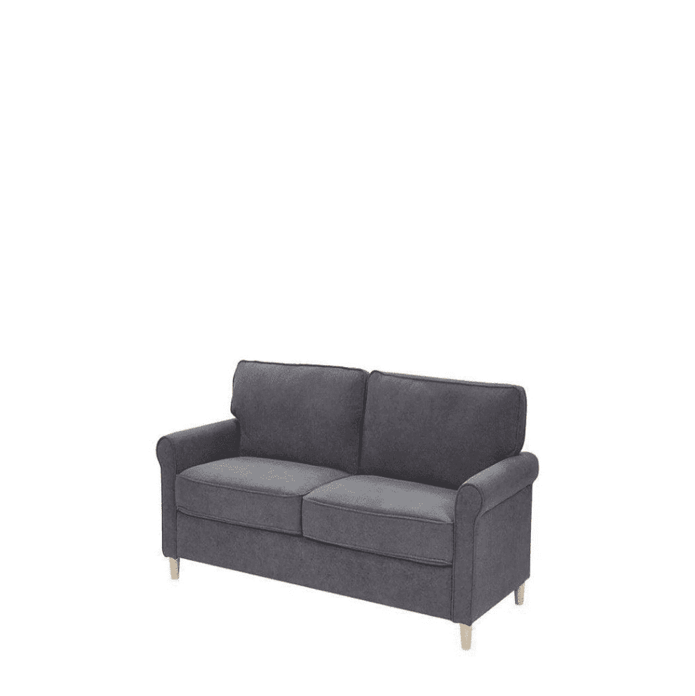 Classic Retro Sofa Set in Grey - Teak Inside