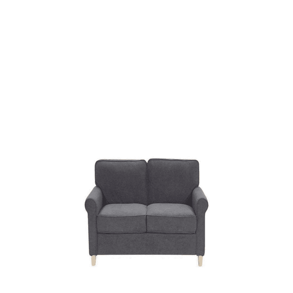 Classic Retro Sofa Set in Grey - Teak Inside