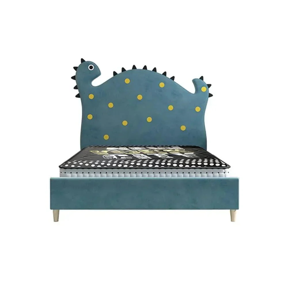 Dino Luxury Upholstered Bed Without Storage in Suede