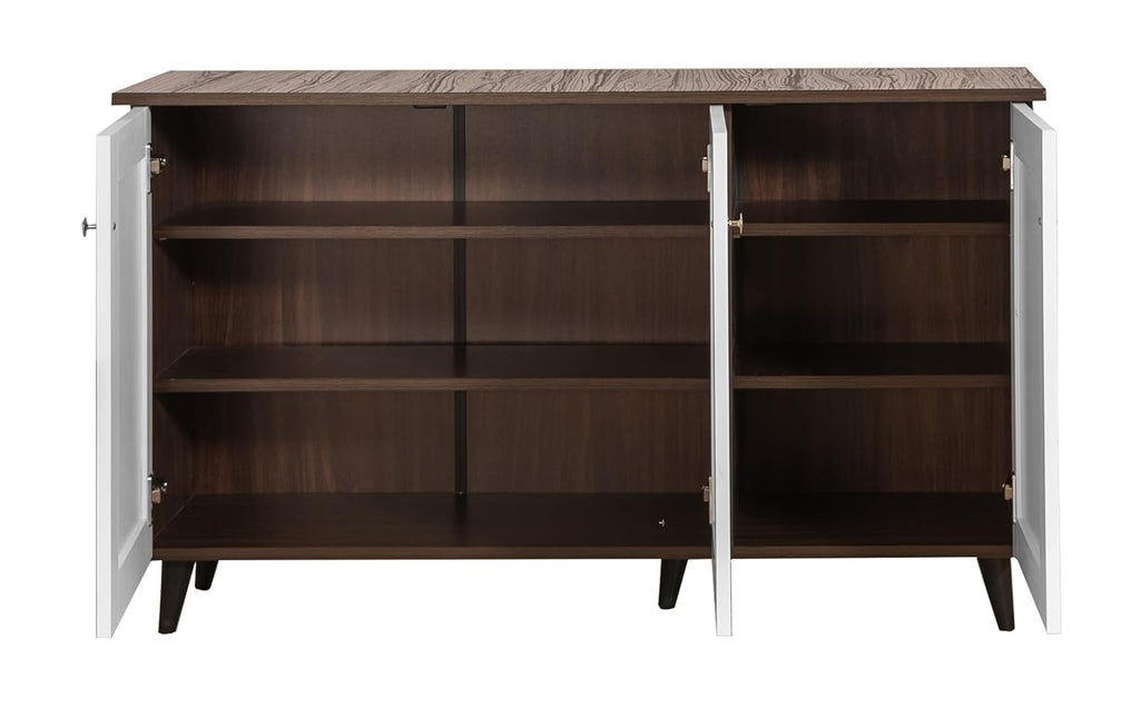 Deckup Plank Lexis 3-Door Engineered Wood Shoe Rack