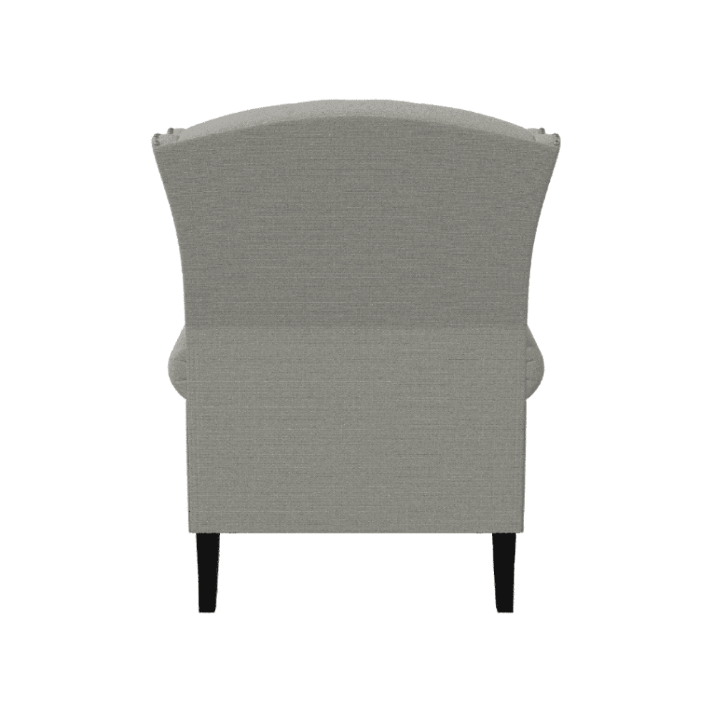 Copper Grove Crawley Diamond Button-Tufted Wingback Chair - Teak Inside