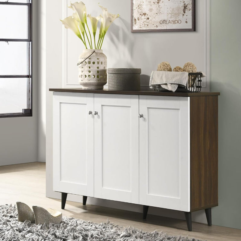 Deckup Plank Lexis 3-Door Engineered Wood Shoe Rack