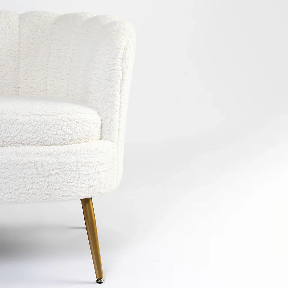 Butterfly Premium Accent Chair In Brooklyn Fabric