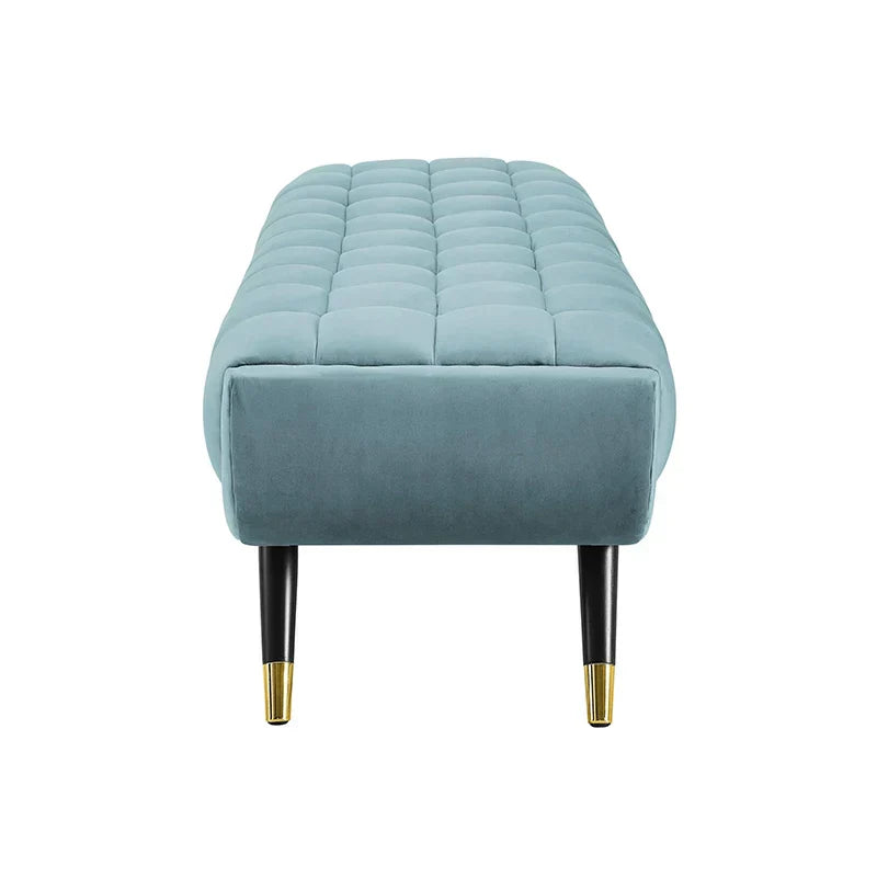 Cross line Lounger in Suede